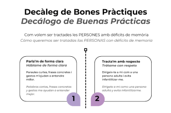 Cómo acompañar a las personas con déficits de memoria: