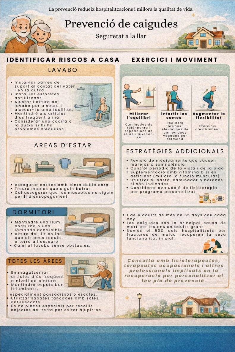 guía consejos prevencion de caidas en casa